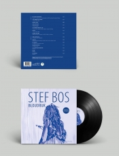 Cover Bloudruk - LP - 1e Ltd oplage op blauw vinyl + set 6 postkaarten